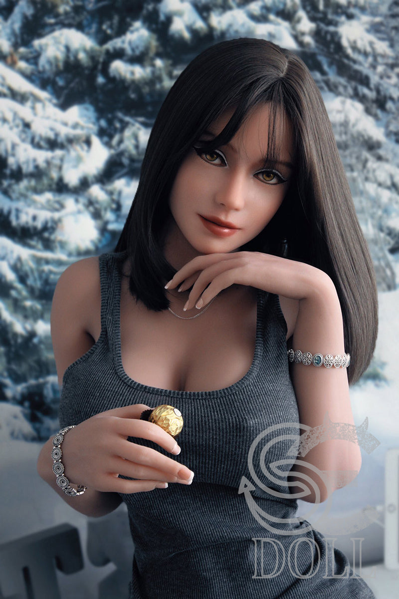 sex doll bordell Free Shipping丨Free Skeleton丨Adeline—European Sex Doll with Orange Curl main image 1