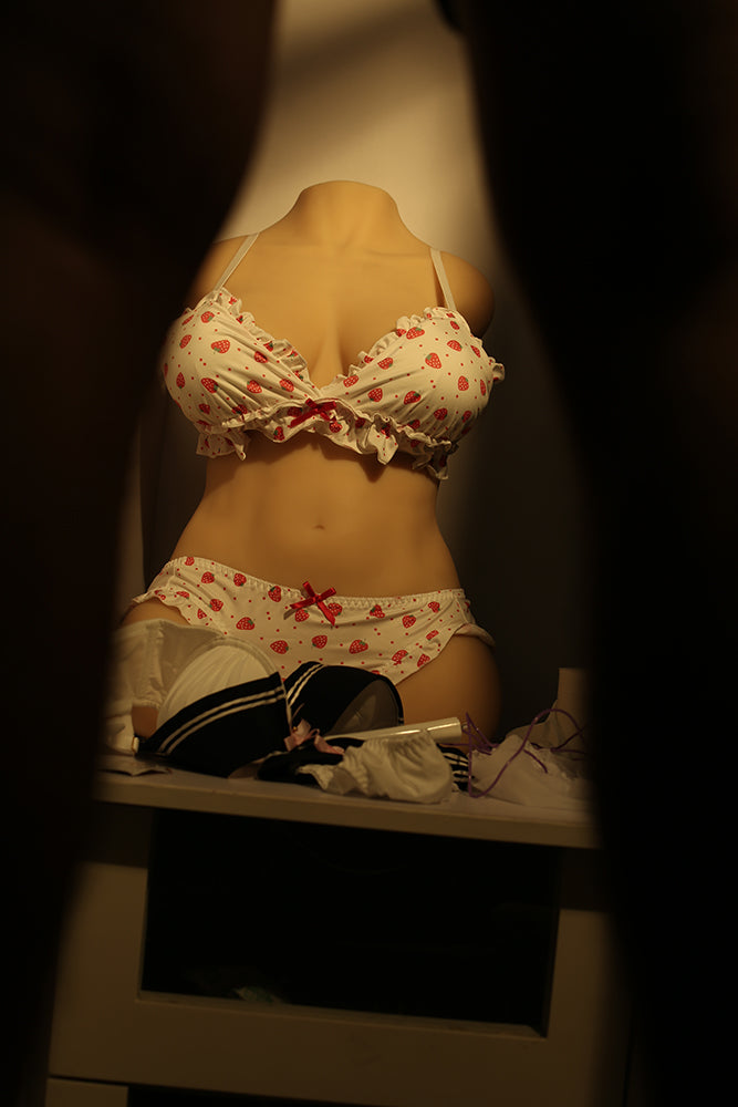 Round Thigh Yellow: 93cm Real TPE Love Doll Torso-Climax Doll
